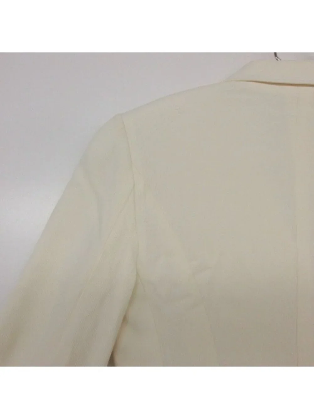 Chanel Chesterfield CC Logo Button Long Coat Notch Lapel Shoulder Pad Fully